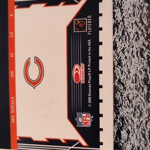 Score - Lance Briggs Trading Card - #2 - Chicago Bears - NFL - 2006 - EC - Picture 4 of 5